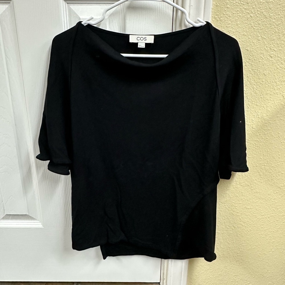COS Classic Black Women's Blouse